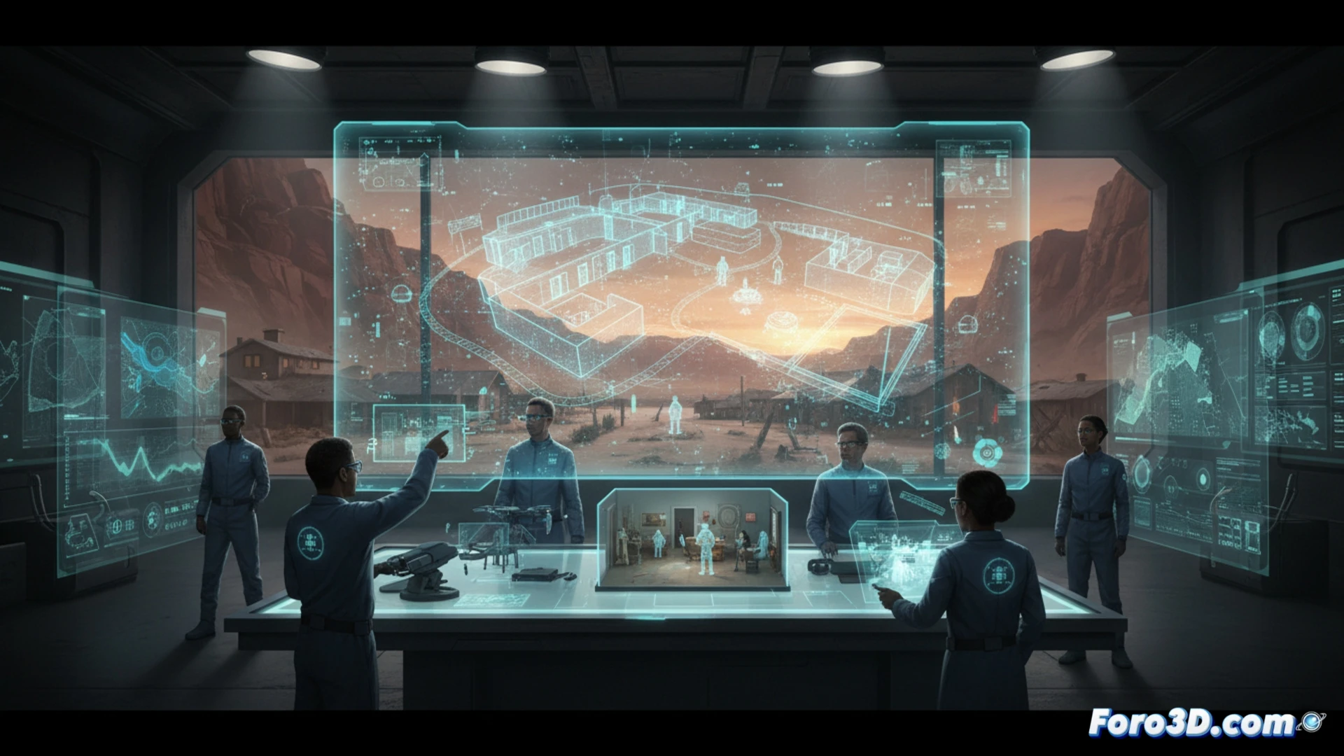 Tecnología 3D en la investigación forense del rancho Epstein