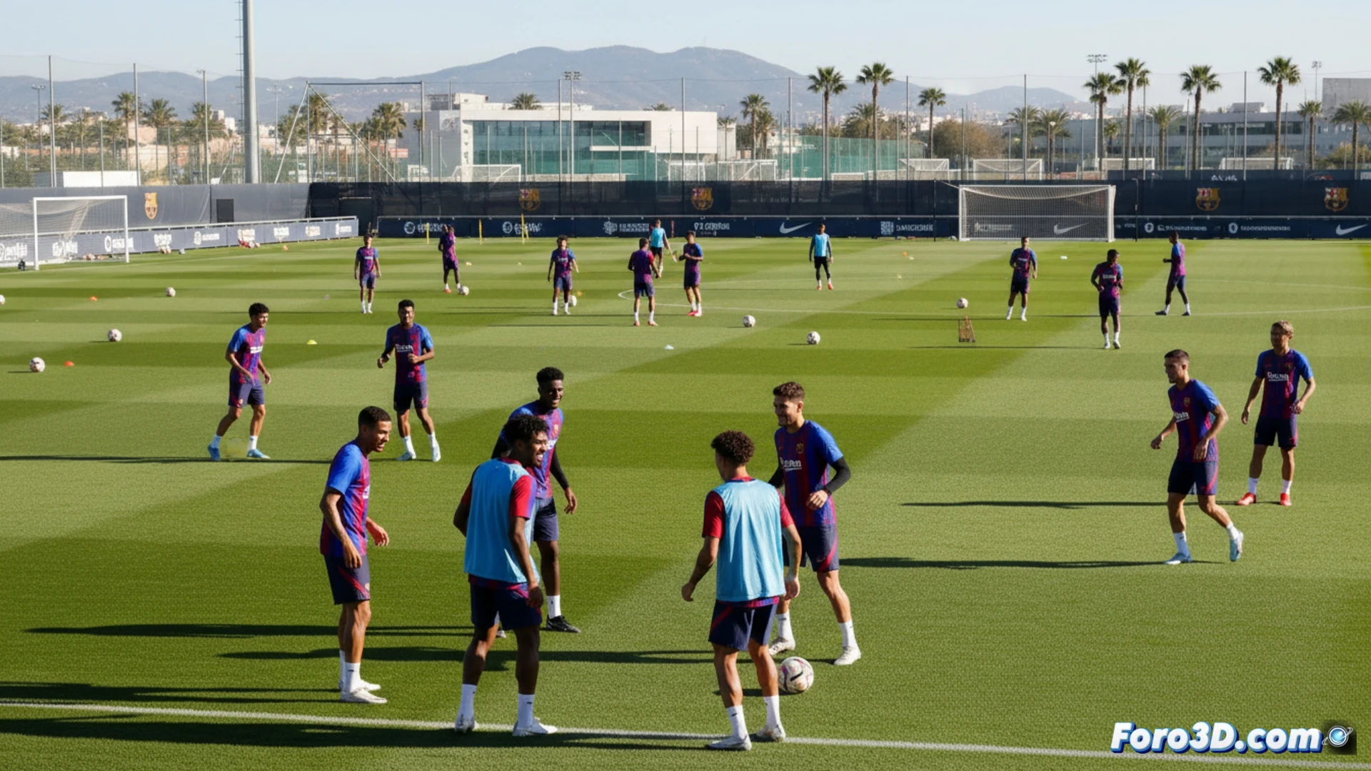 Modelo 3D de un jugador de futbol mostrando zonas de carga muscular y movimiento durante una jugada analizada.