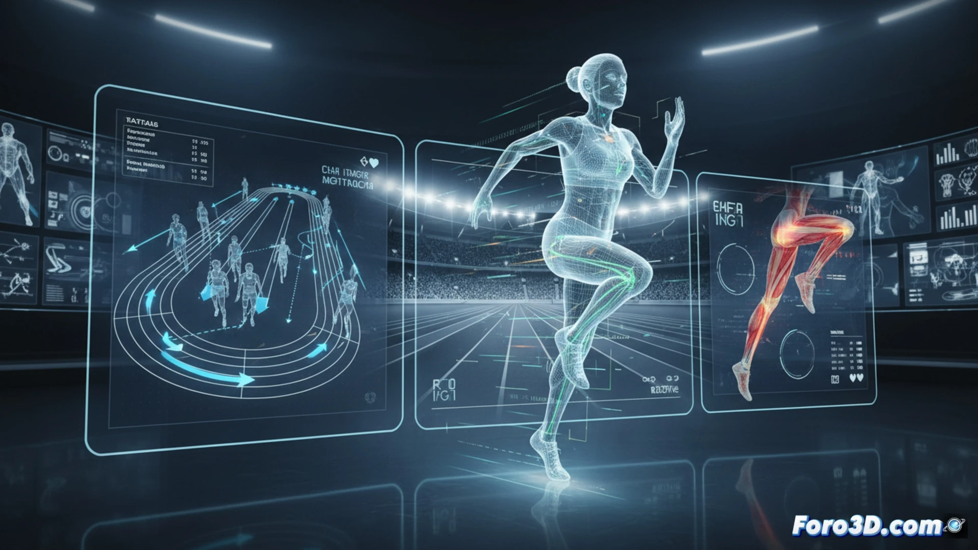 Tecnología 3D para analizar el éxito italiano en el Mundial de Atletismo Indoor