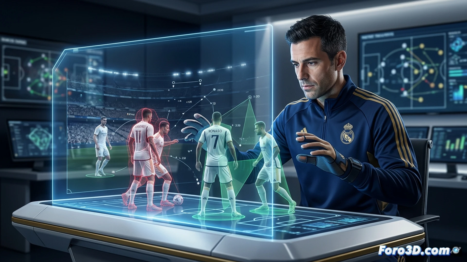Tecnología 3D para diagnosticar la irregularidad del Real Madrid