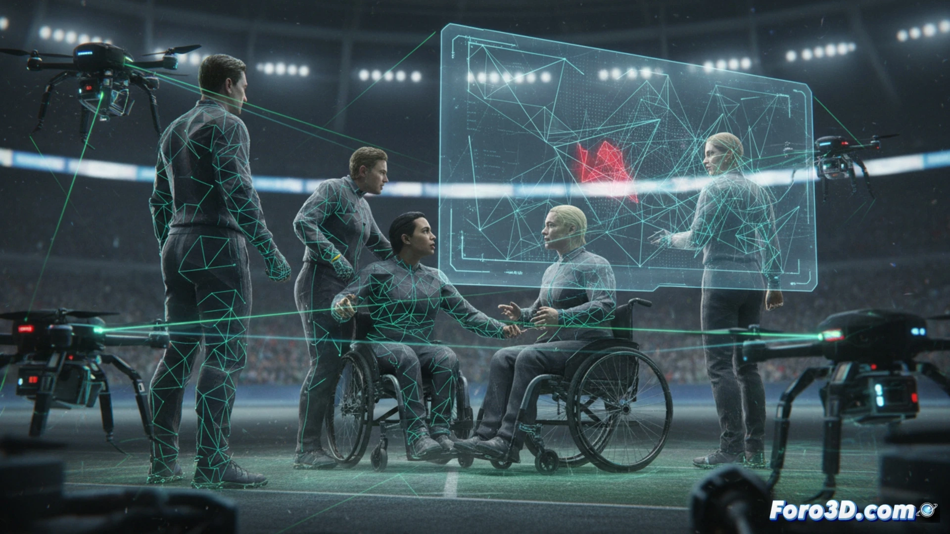 Tecnología 3D para documentar conflictos en los Paralímpicos