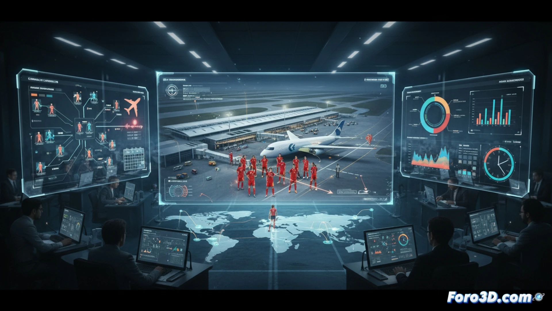 Tecnología 3D para la logística deportiva en escenarios de crisis