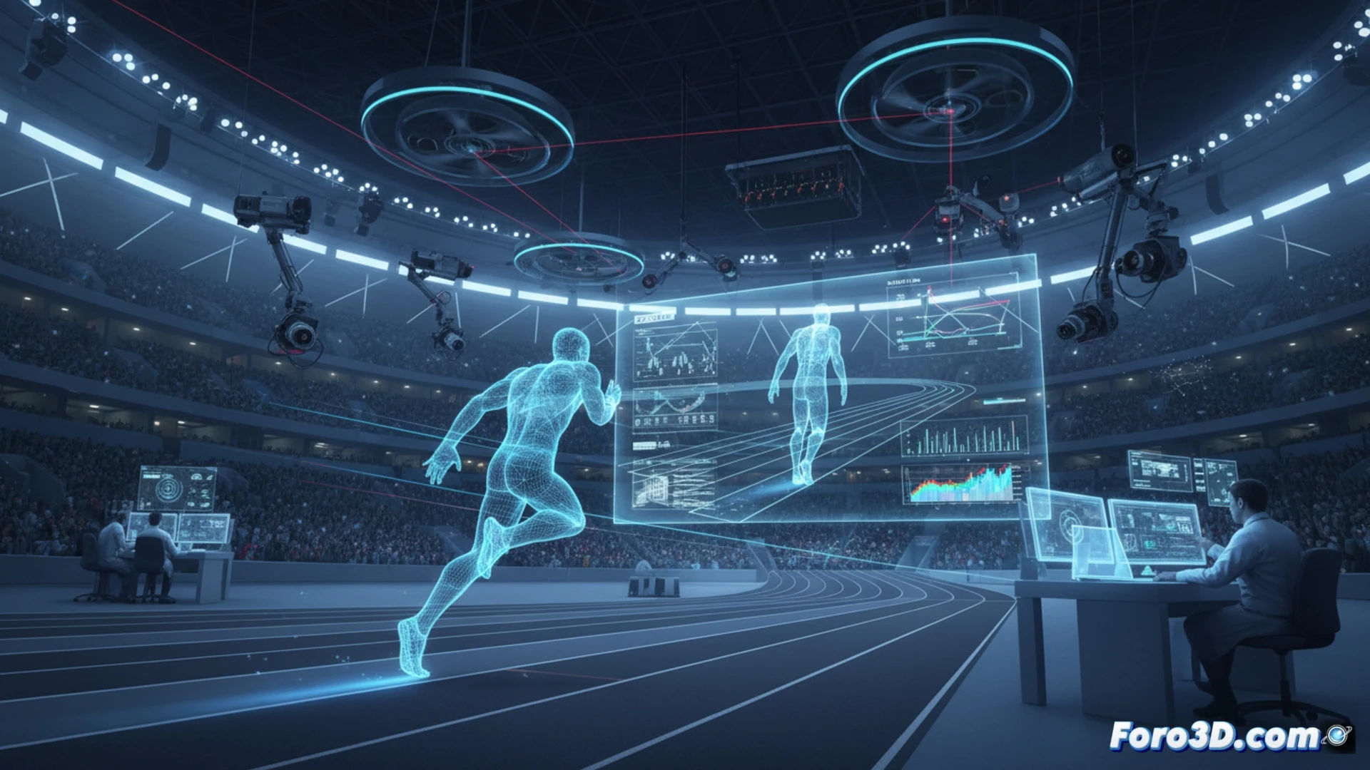 Tecnología 3D revoluciona el análisis del atletismo en pista cubierta