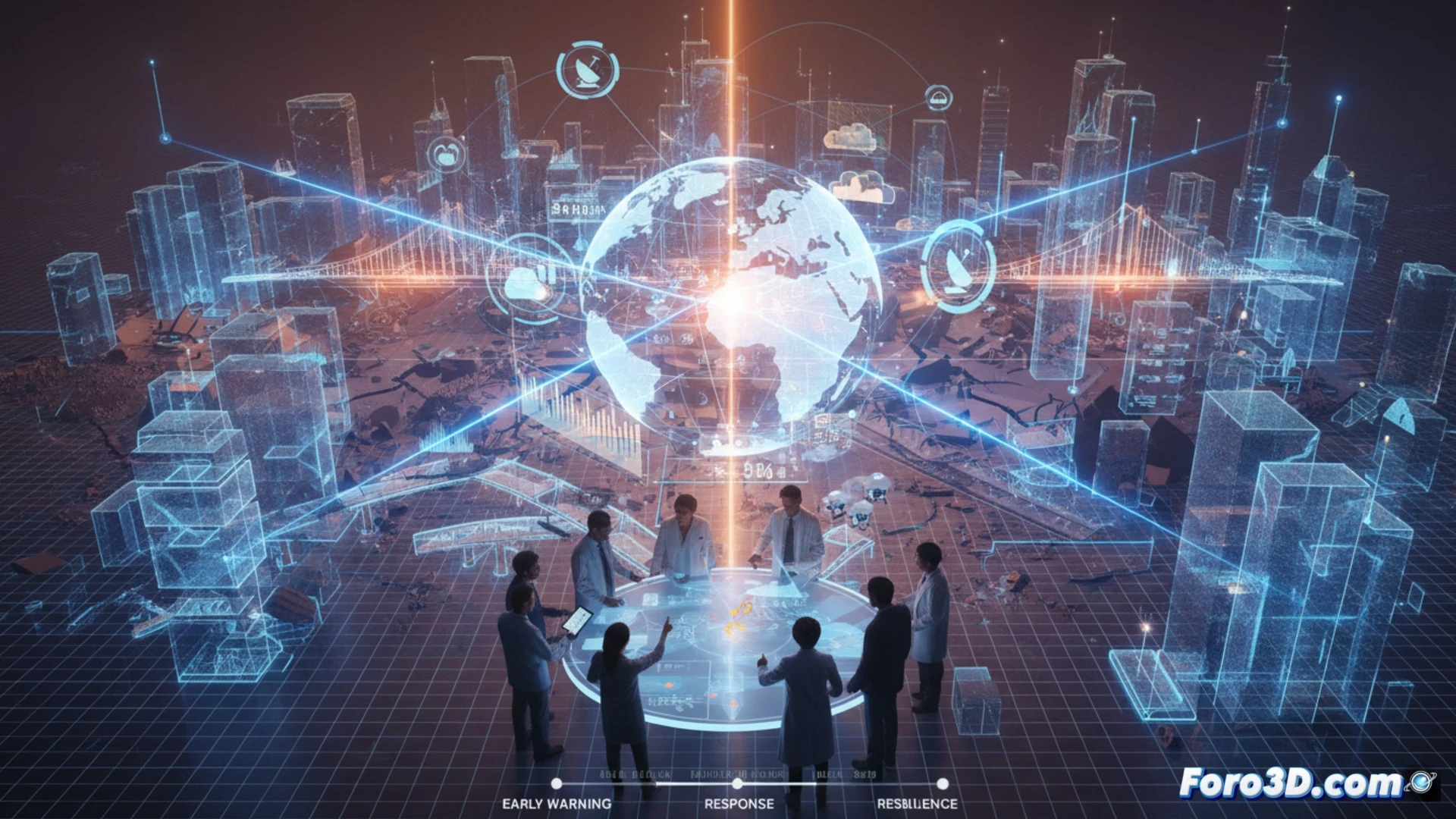 Tecnología 3D y datos para la acción humanitaria en catástrofes