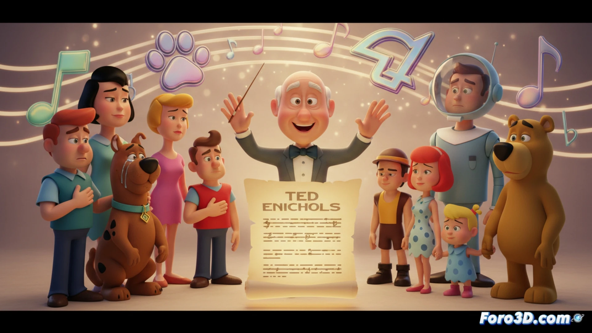 Ted Nichols, el arquitecto sonoro de Hanna-Barbera, fallece a los 97 años