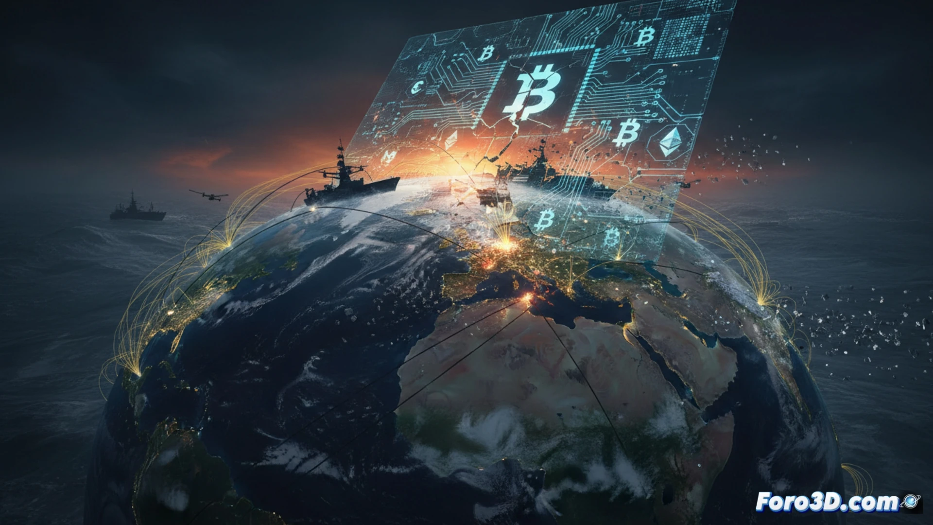 Tensión en Ormuz amenaza la conectividad y el mercado crypto