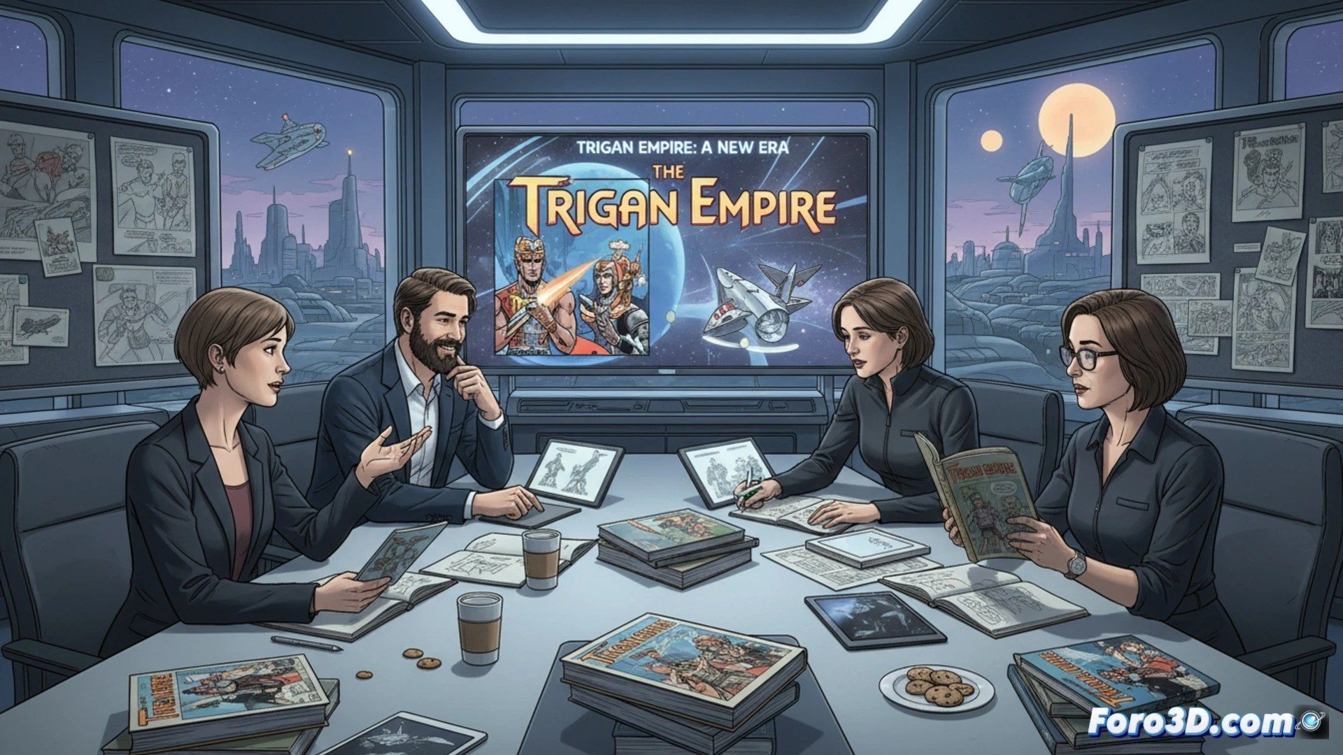 The Trigan Empire: el desafío de renovar un clásico visual