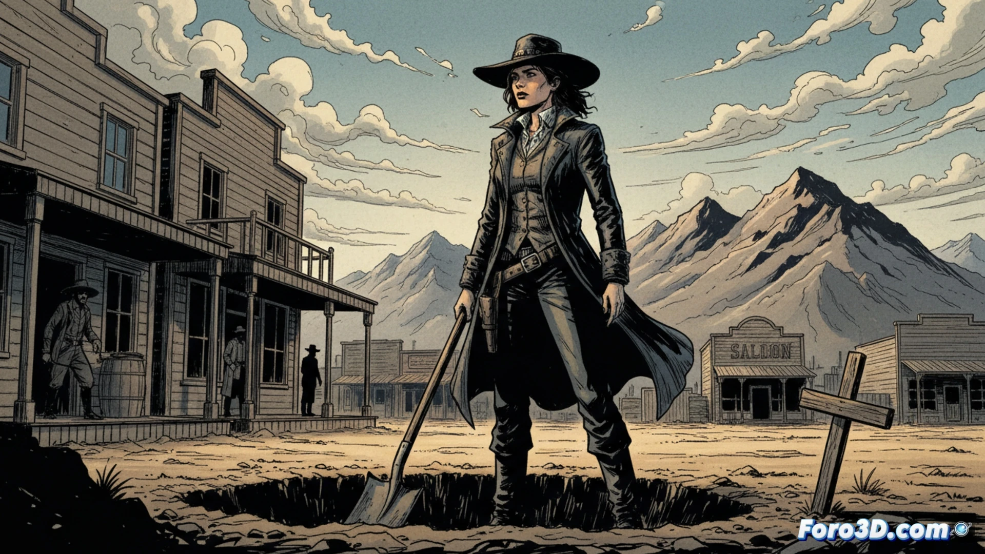 The Undertaker: De la viñeta al storyboard 3D