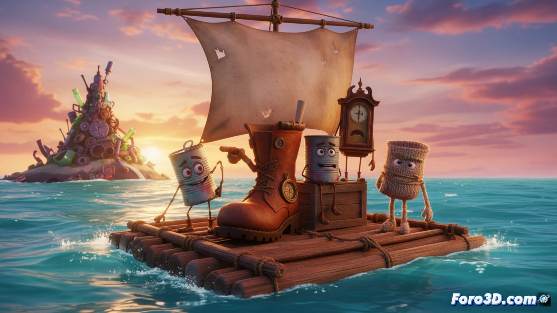 Tied Up: Pipeline 3D y éxito en animación