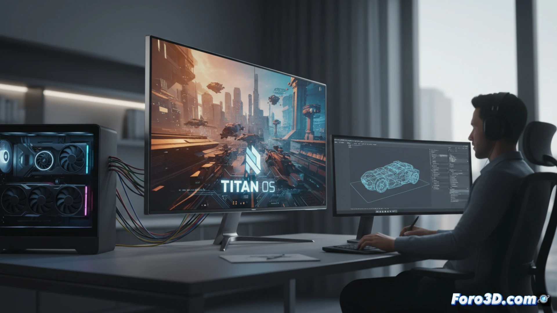 Titan OS en TV Philips: ¿Monitor secundario para 3D?