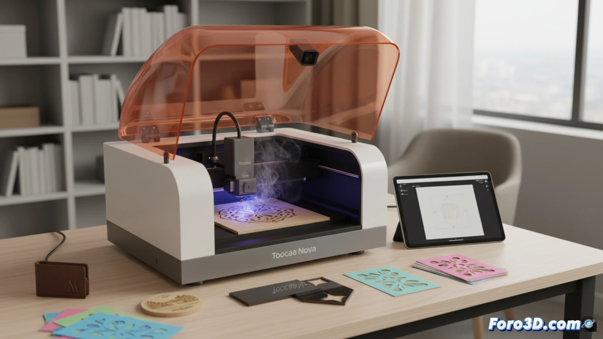 Toocaa Nova: análisis del grabador láser de escritorio para principiantes