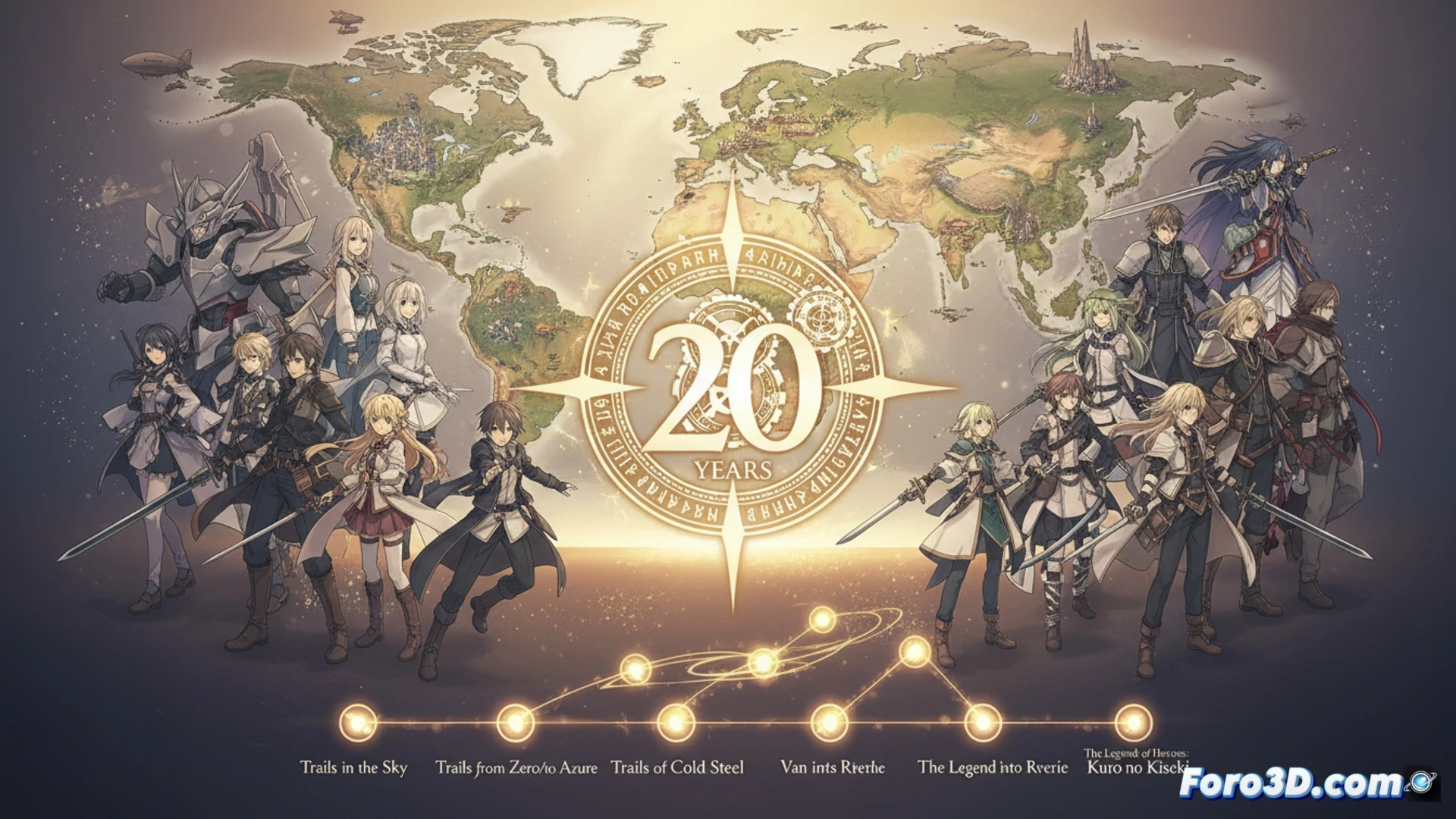 Trails de Falcom: 20 años construyendo un universo JRPG vivo