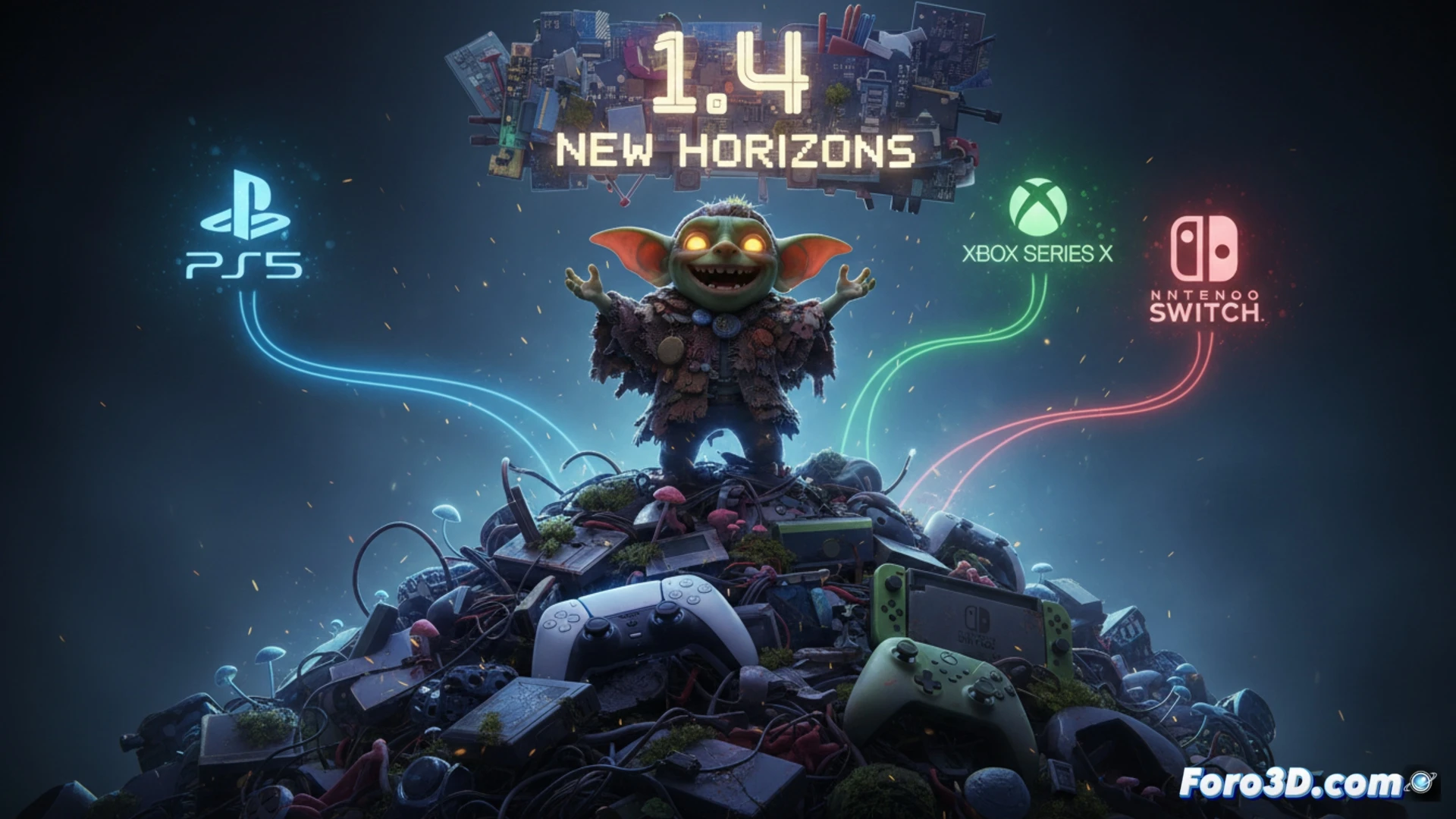 Trash Goblin llega a consolas con su gran actualización 1.4