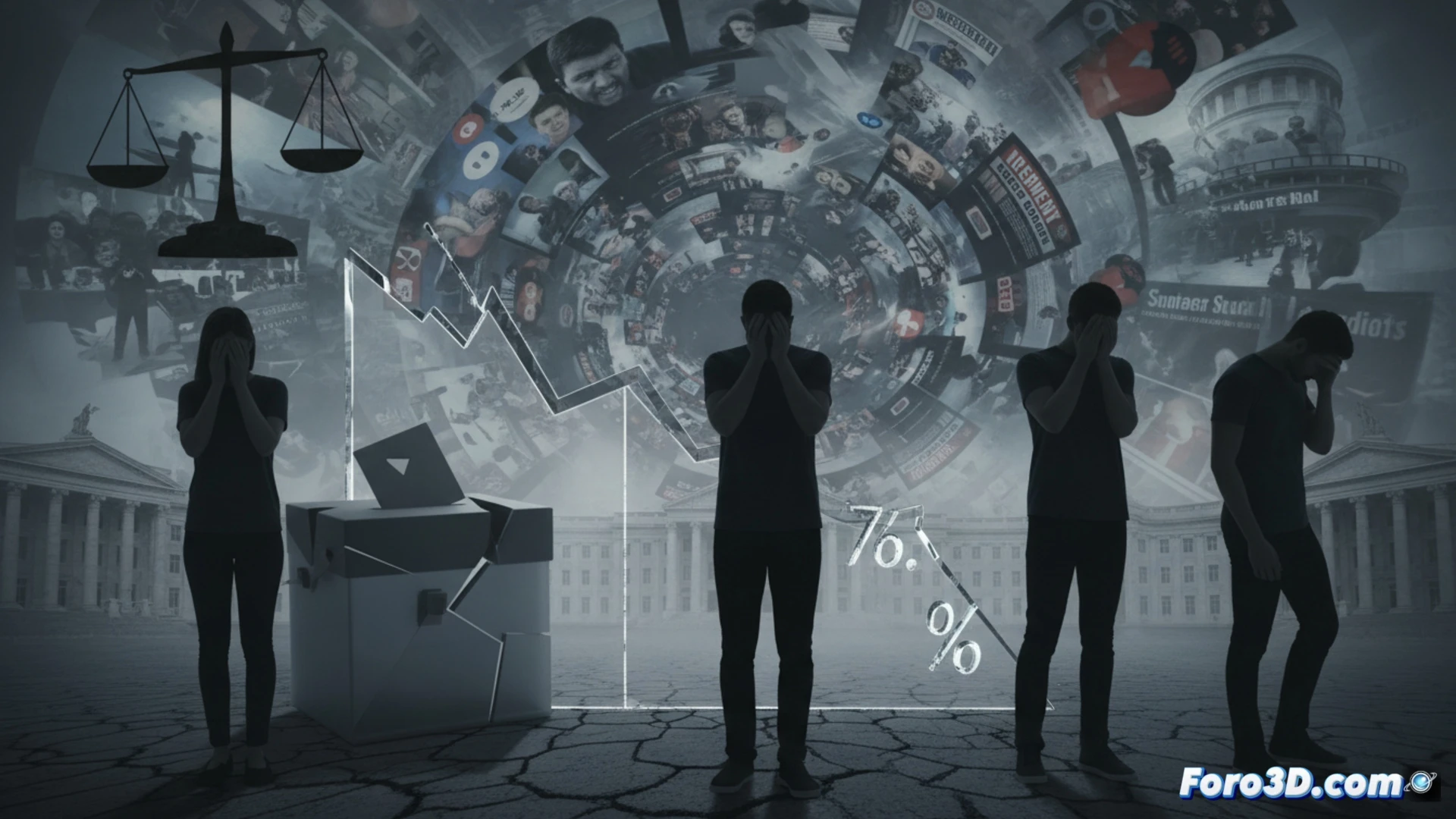 Tres de cada cuatro españoles perciben un grave deterioro de la democracia