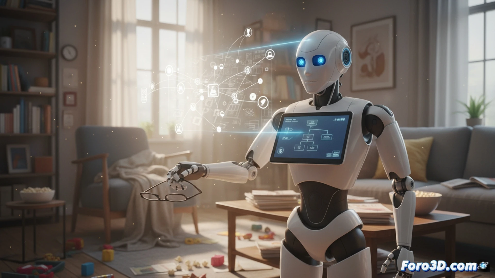 Un robot que encuentra lo que pierdes, con ayuda de un modelo de lenguaje