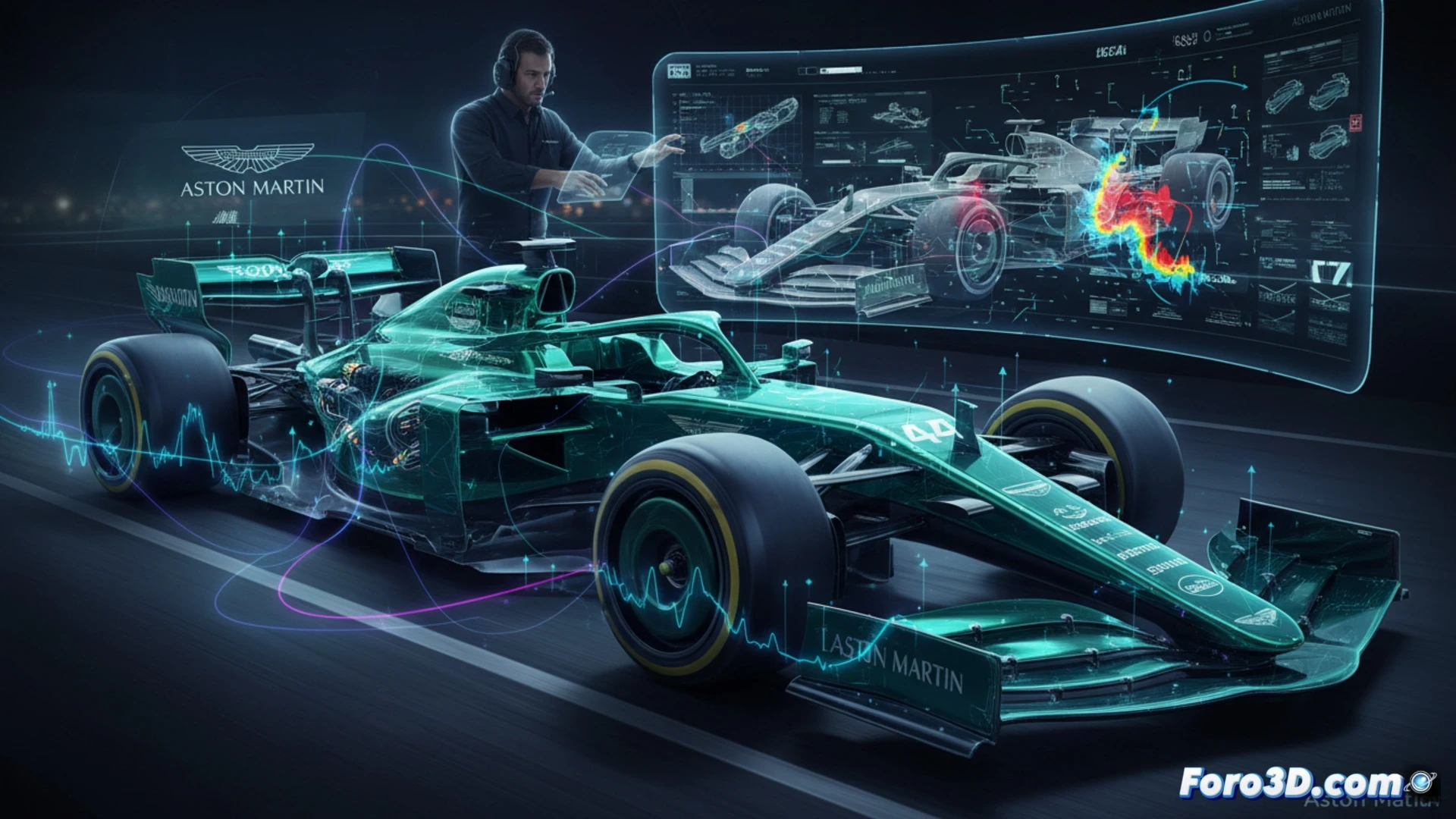 Vibraciones en F1: cómo la simulación 3D salva el AMR26
