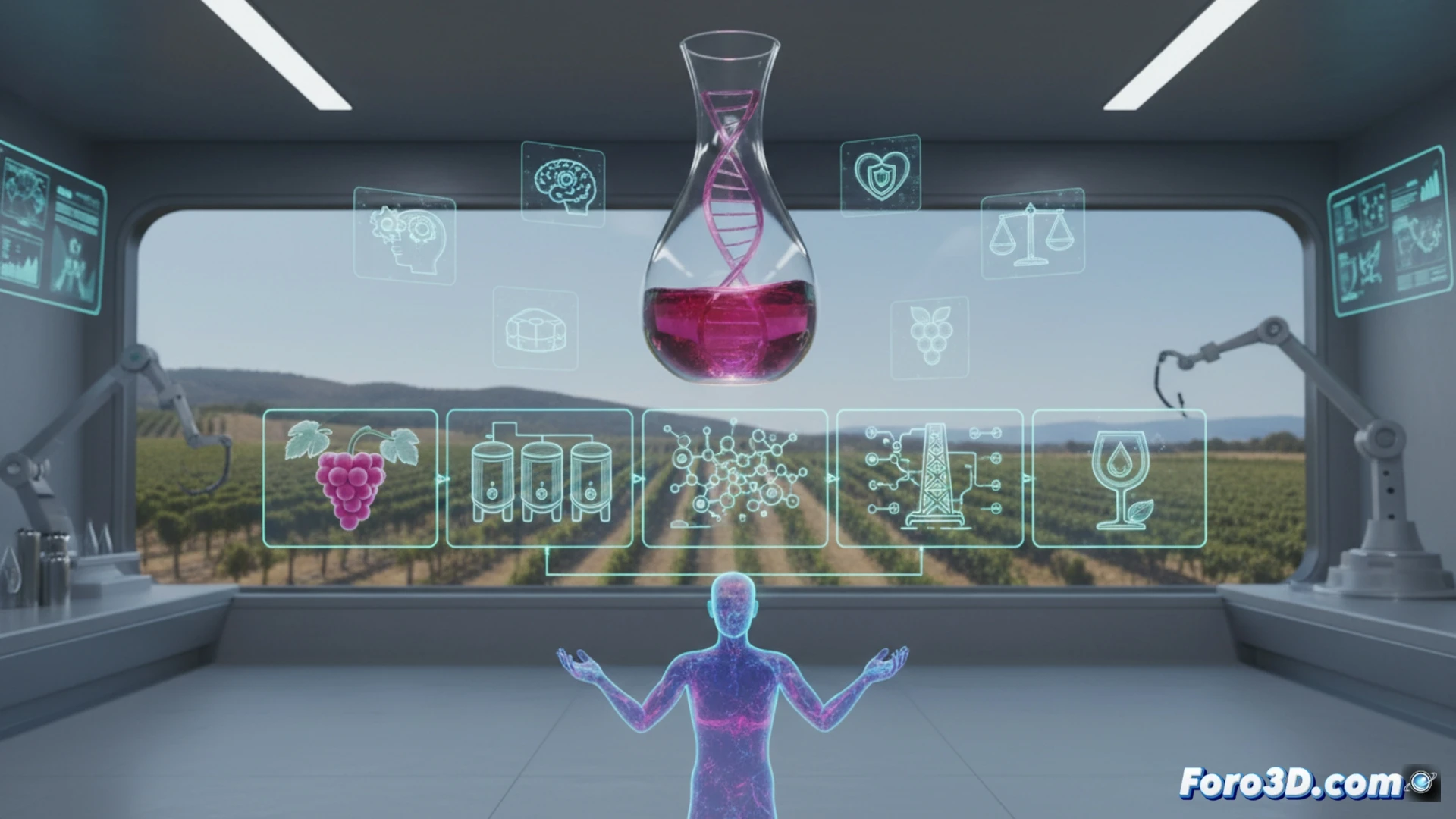 Vino sin alcohol y 3D: educación para un consumo consciente