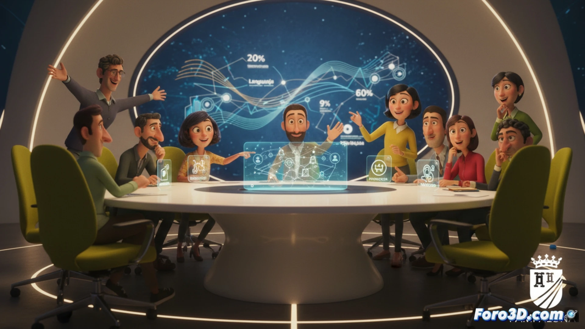 Visualización 3D para Planes Lingüísticos Participativos