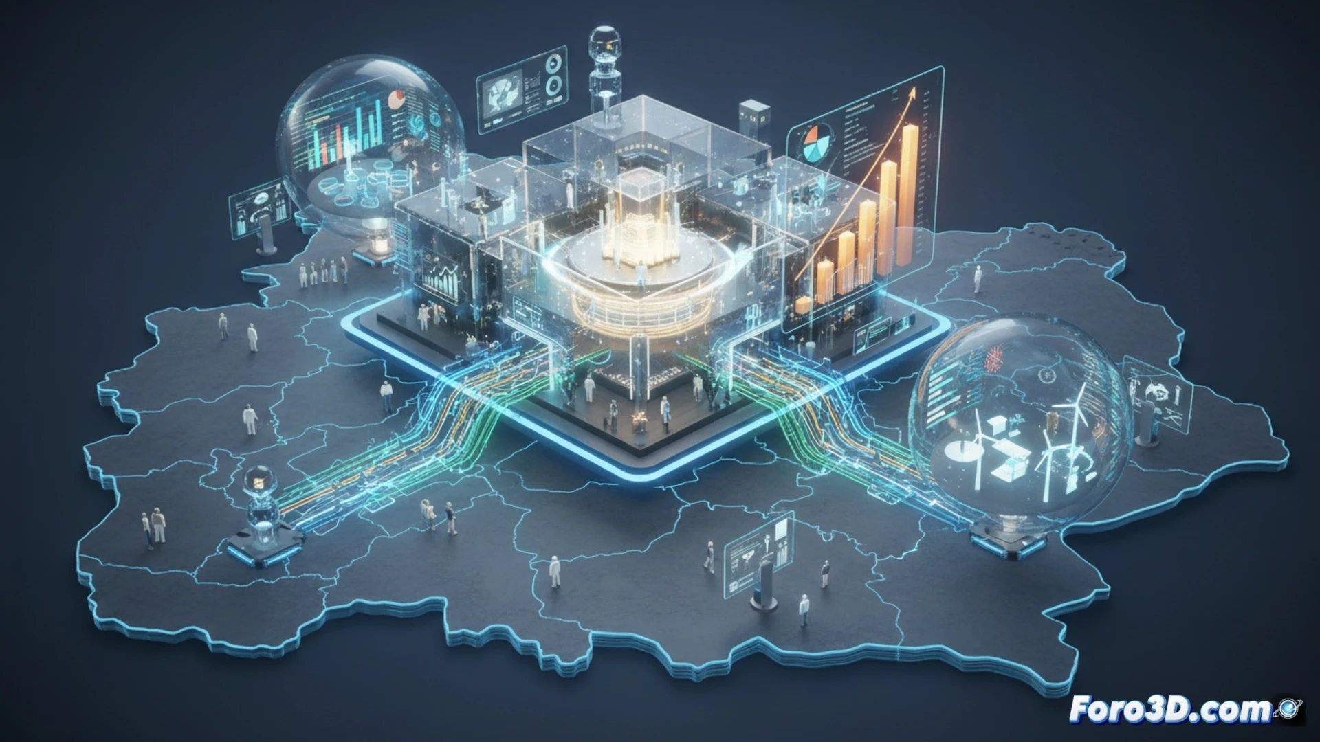 より透明な民主主義のための3D可視化