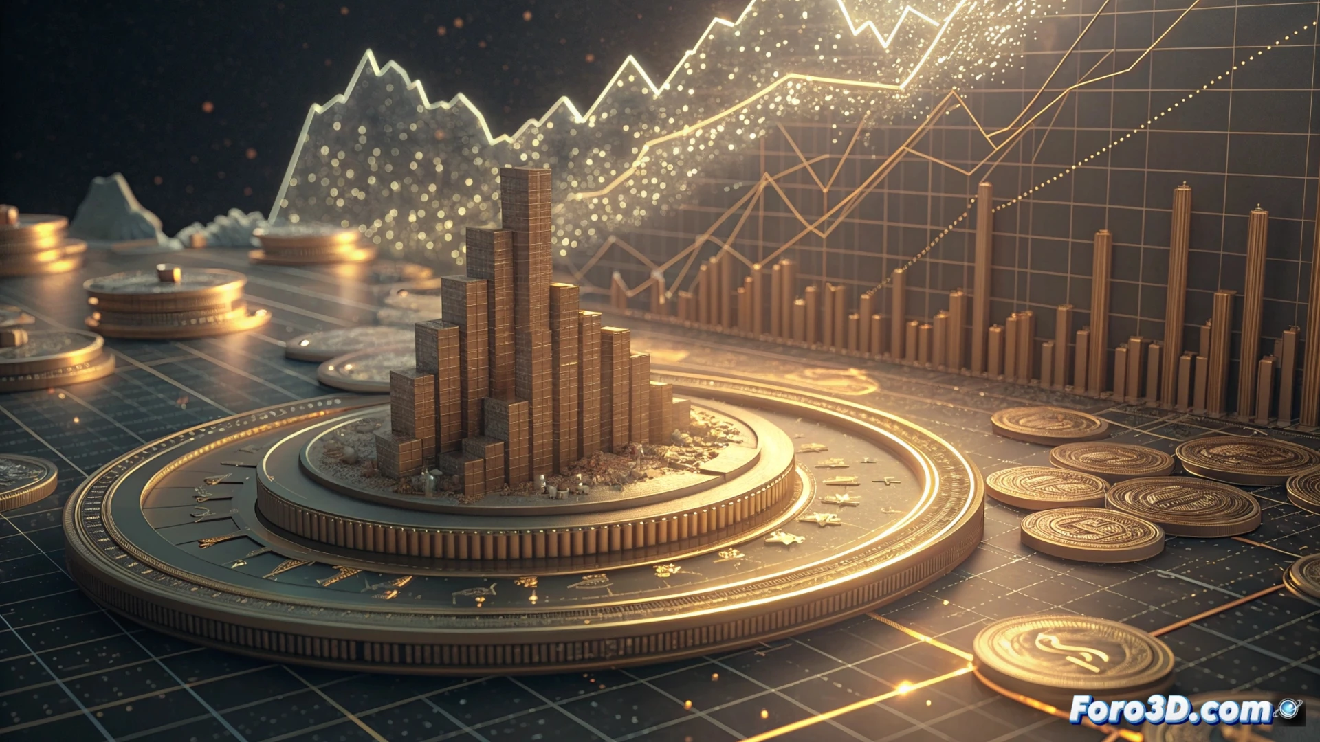 Visualizando 166 Mil Millones: El Desafío 3D de los Reembolsos de Aranceles