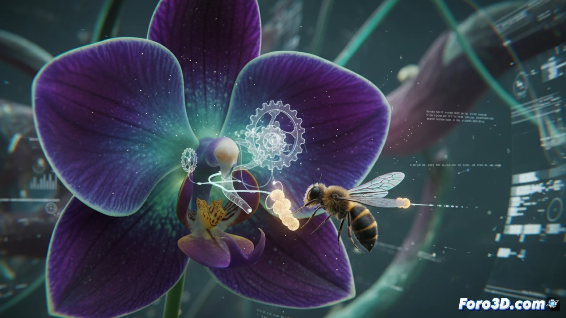 Visualizando el engaño: las orquídeas en 3D