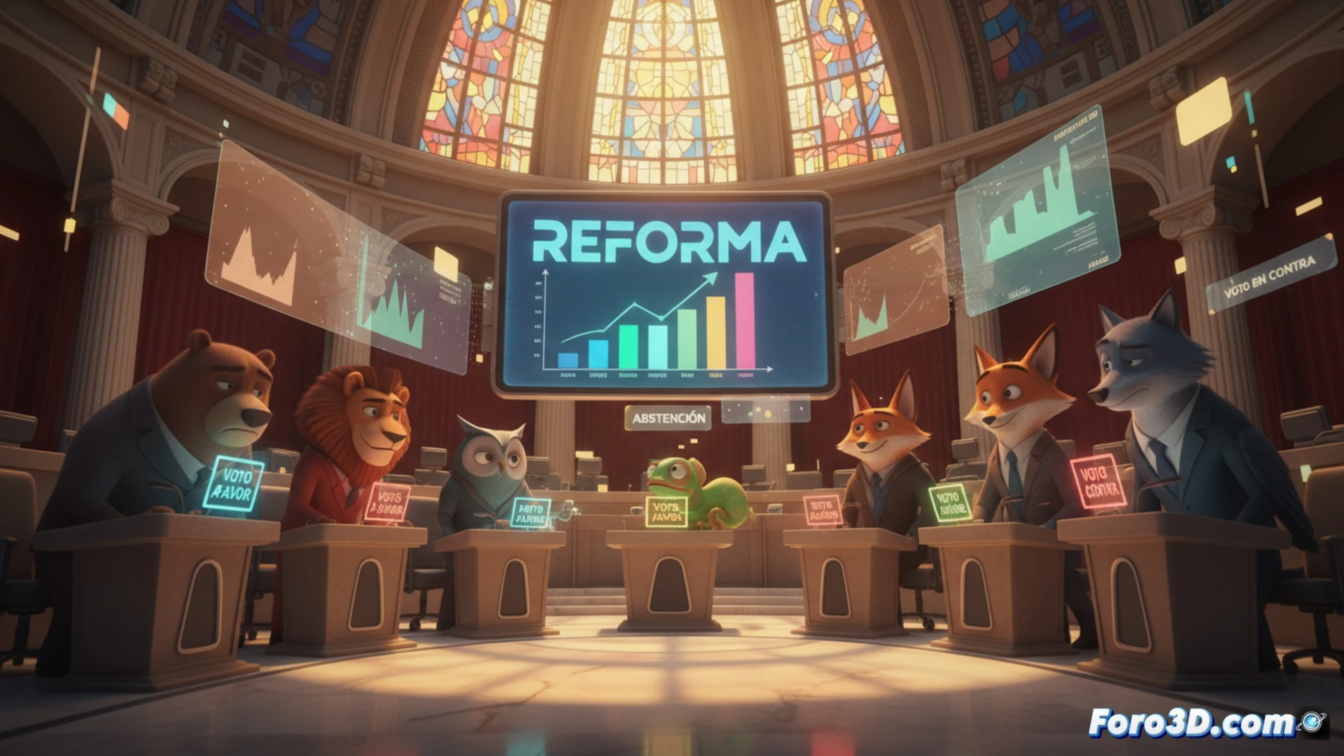 Visualizando la reforma del Código Penal: un viaje legislativo en 3D