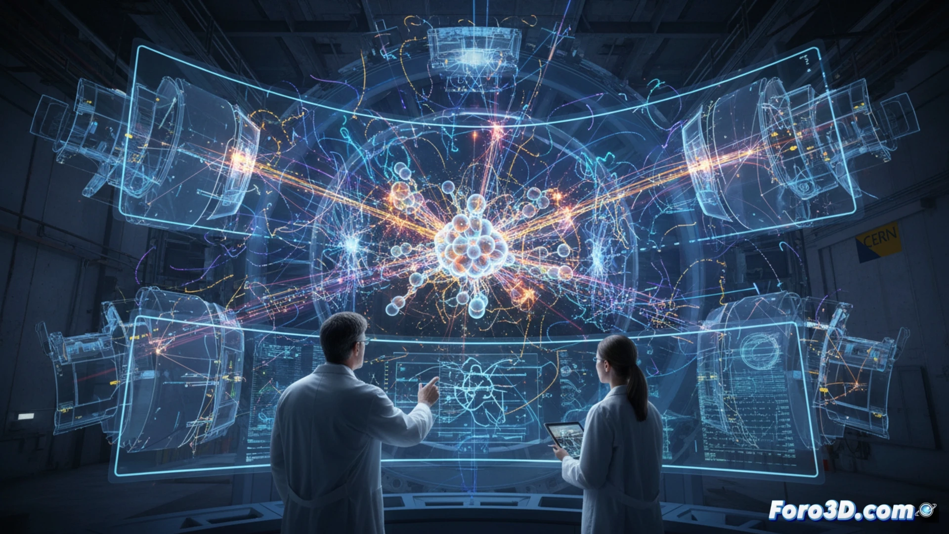 Visualizando lo invisible: el rol 3D en el descubrimiento de un nuevo barión