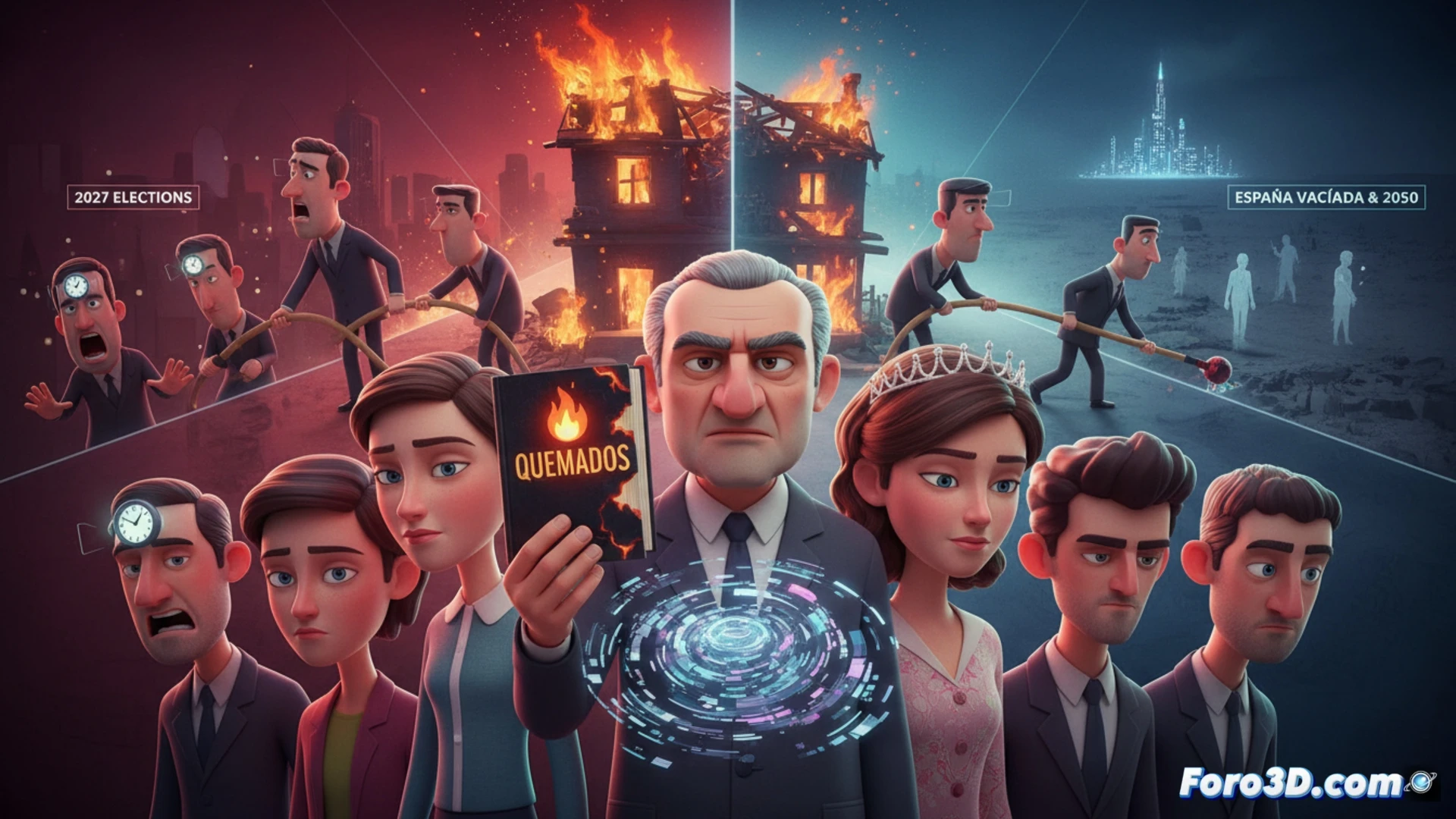 Visualizar la política: 3D contra la desinformación