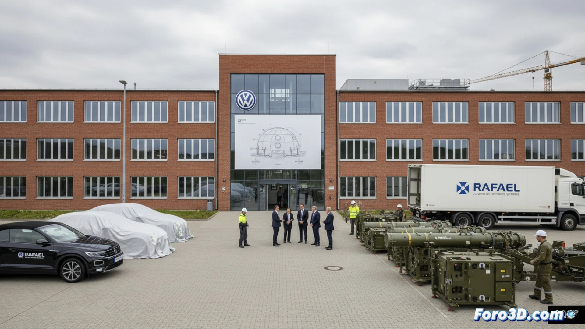 Volkswagen explota la planta de Osnabrück para la producción de componentes Iron Dome