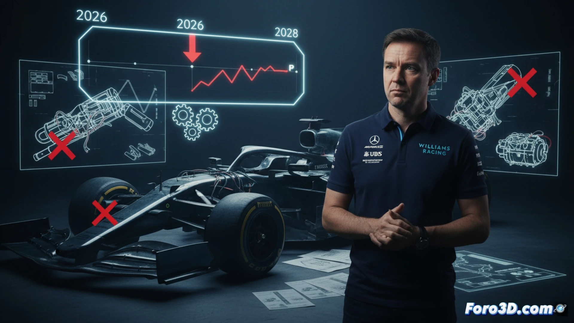 Vowles reconoce exceso de ambición: el plan 2026 de Williams se desvía