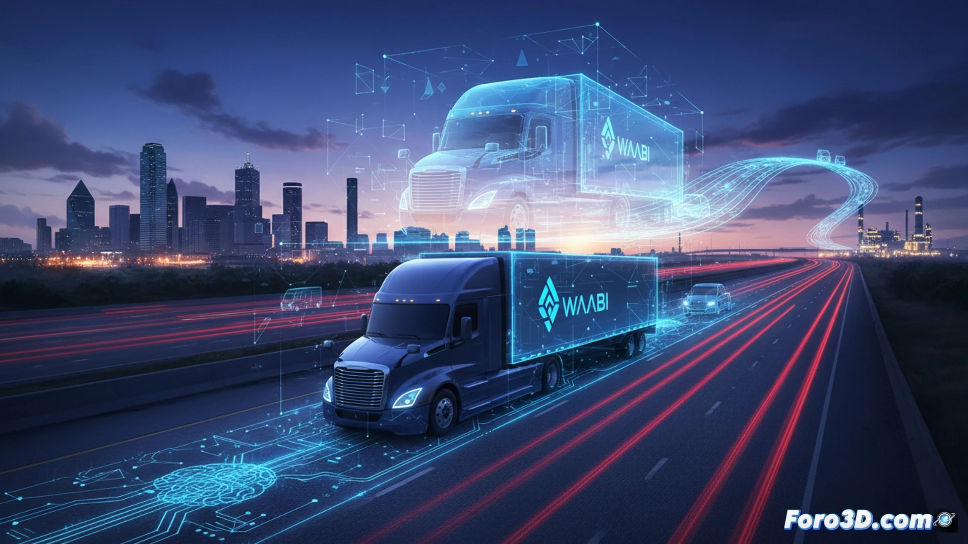 Waabi lidera camiones autónomos con simulación 3D e IA