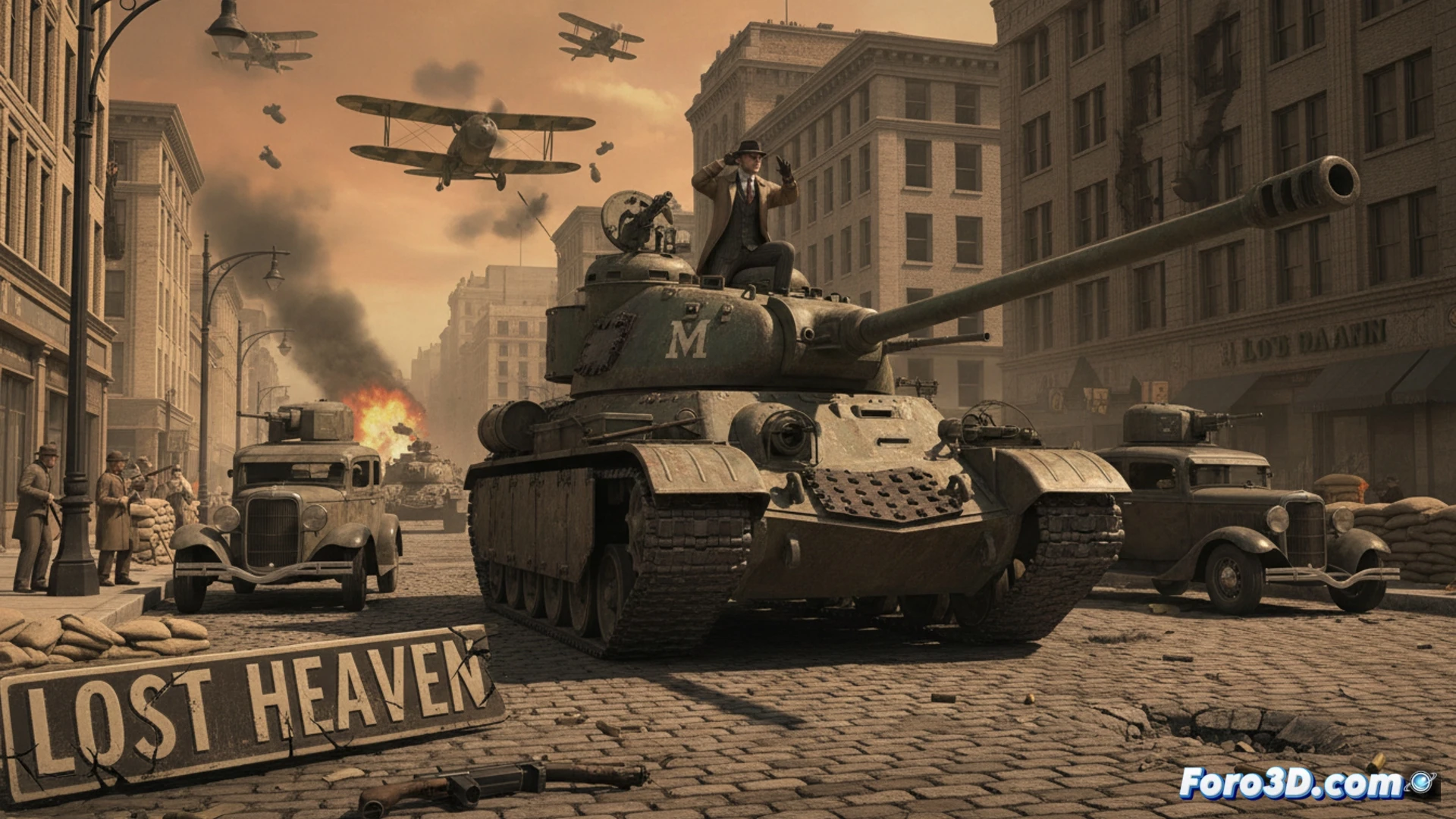 World of Tanks se alía con Mafia: Lost Heaven será campo de batalla