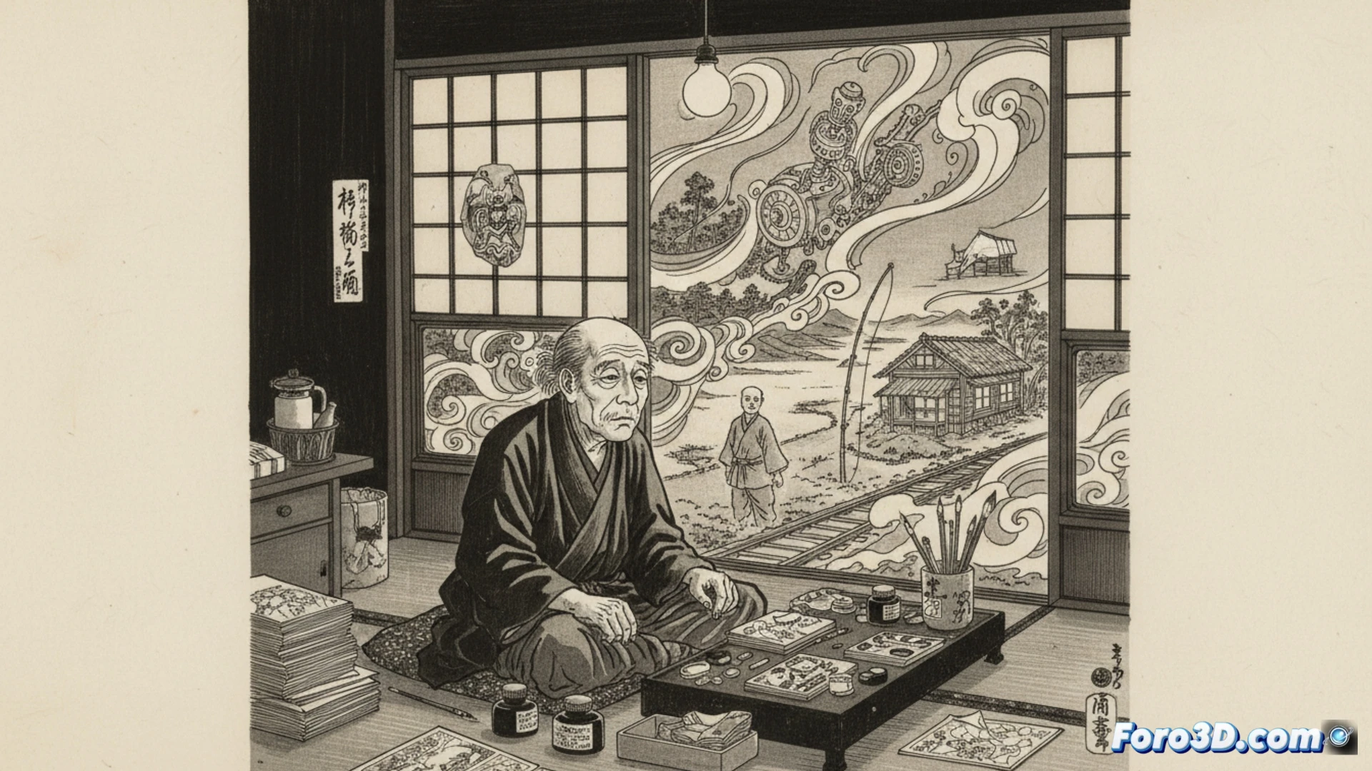 Yoshiharu Tsuge: Lecciones de Narrativa Visual para el Storyboard 3D