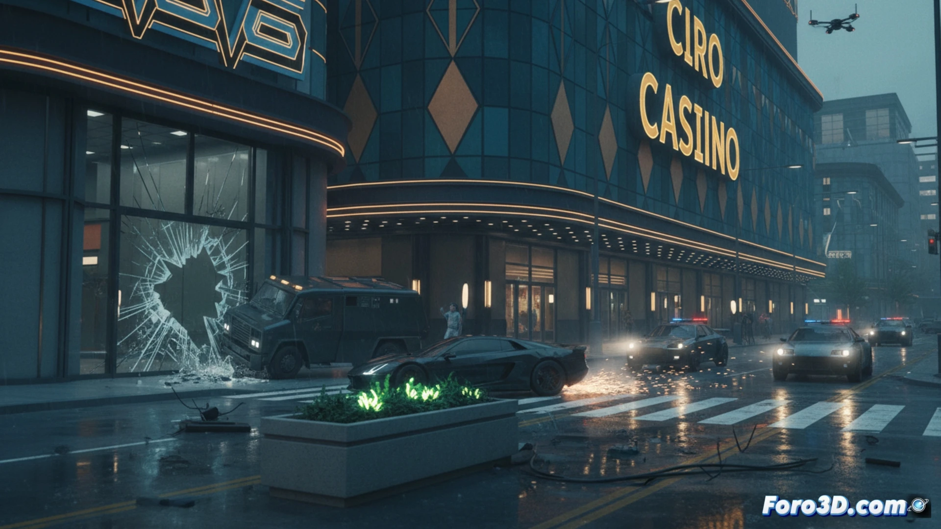 Zero VFX y sus efectos para la secuencia de fuga en 'Eenie Meanie'