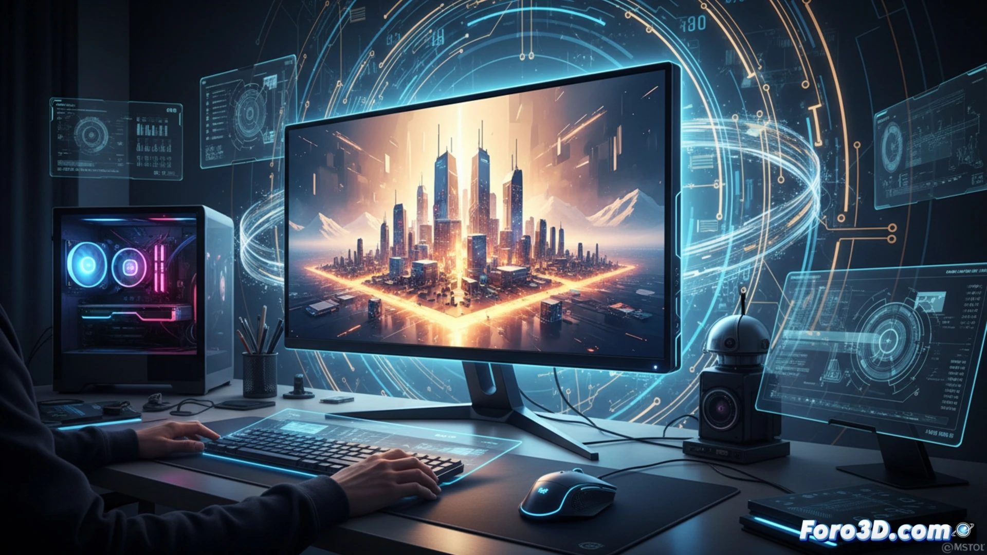 Panel 3D-OLED con brillo extremo y durabilidad eterna para profesionales del modelado y renderizado 3D