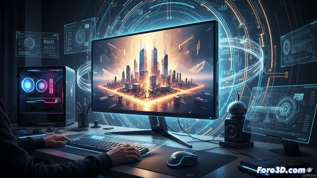 3D-OLED: Brillo extremo y vida eterna para el monitor del profesional 3D