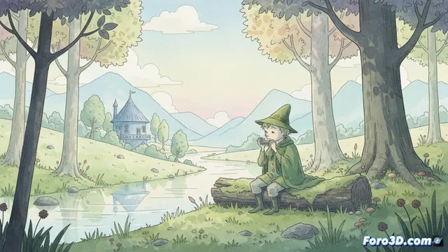 Acuarelas en tiempo real: el pipeline artístico de Snufkin en Unity