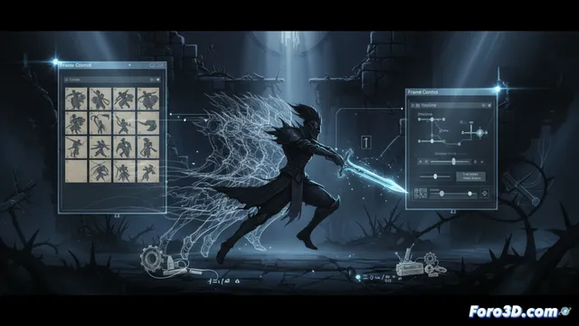 Aeterna Noctis: Cómo crear animación 2D fluida y oscura en Unity