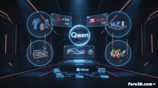 Alibaba integra IA Qwen en Taobao y Tmall para compras automáticas
