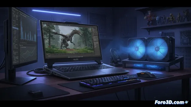Alienware m18 R2: ¿Sustituto real de un sobremesa para 3D?
