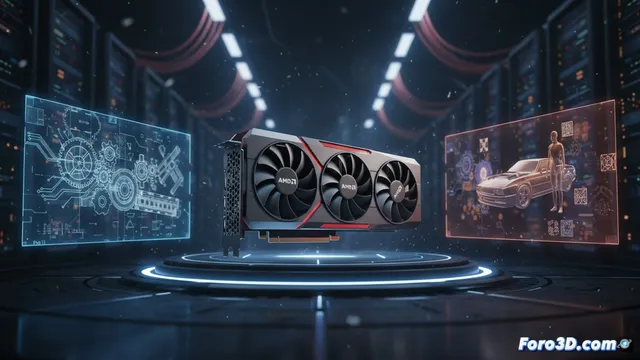 AMD W7600: La GPU profesional que equilibra CAD y render medio