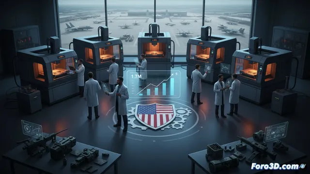 America Marks inyecta 1,7M en seis proyectos de fabricación aditiva para defensa