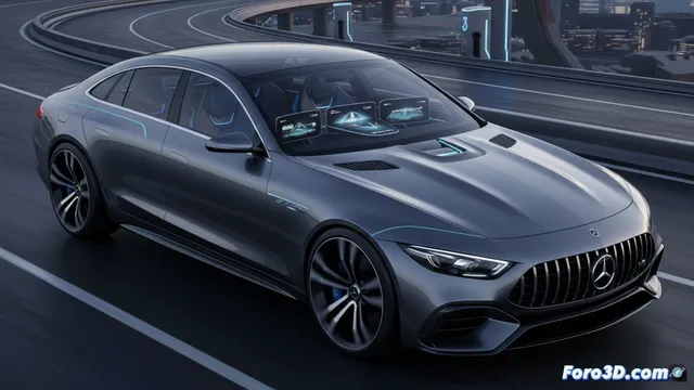 AMG GT Berlina: adiós V8, hola batería gigante