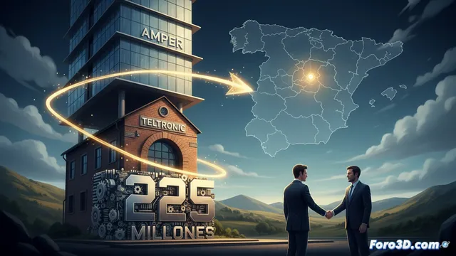 Amper compra Teltronic por 225 millones: nueva dueña para la firma aragonesa