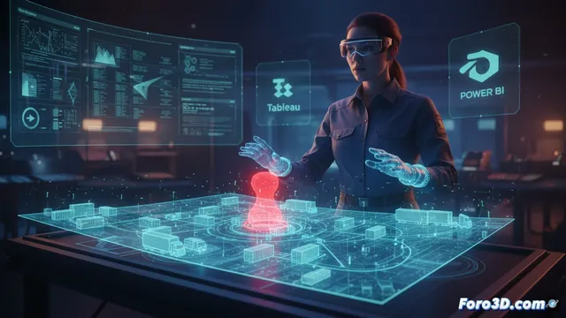 Analista de datos en 3D: visualiza lo que los números ocultan