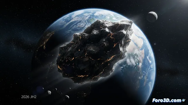 Asteroide 2026 JH2 pasará cerca de la Tierra el 18 de mayo