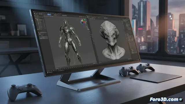 ASUS ZenScreen Fold OLED: ¿El monitor plegable definitivo para 3D?
