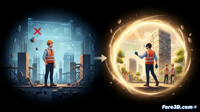 BIM y RV: Claves para reducir riesgos laborales del arquitecto