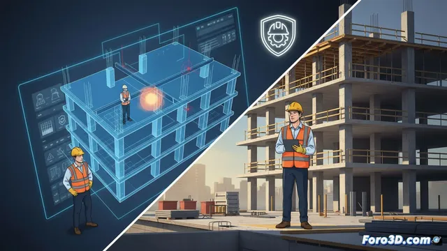 BIM y seguridad laboral: protegiendo al arquitecto técnico en obra