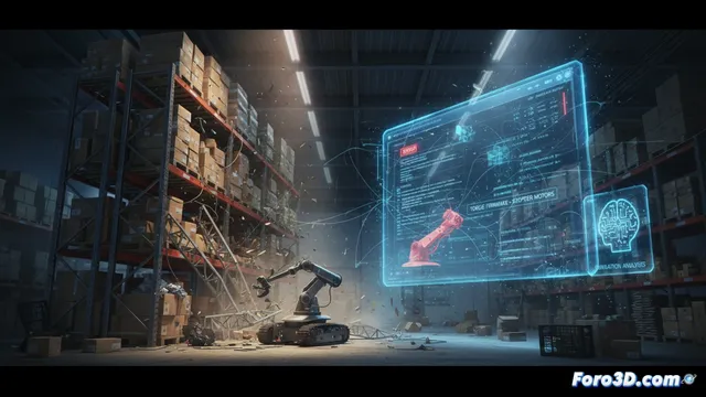 Colapso en Dark Store: Error de Torque Revelado por Gemelo Digital 3D